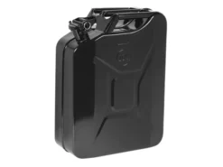 04571 20 Litre Black Steel Fuel Can