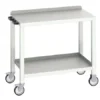 Verso Mobile Welded Bench, Steel Top 1000 X 600mm