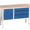 Verso Adjustable Height Storage Bench 1500 X 600mm -HomeTool Haven BOT16923014
