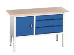 Verso Adjustable Height Storage Bench 1500 X 600mm