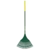 BULLDOG Evergreen Plastic Leaf Rake Aluminium Shaft 2 BULLDOG Evergreen Plastic Leaf Rake Aluminium Shaft -HomeTool Haven BUL7128 A