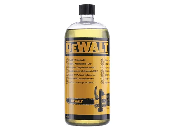 DeWALT DT20662 Chainsaw Oil 1 Litre 3 DeWALT DT20662 Chainsaw Oil 1 Litre