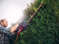 Einhell GC-EH 6055/1 Electric Hedge Trimmer 600W 240V -HomeTool Haven EINGCEH60551 INUSE2