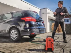 Einhell TC-HP 130 Pressure Washer 130 Bar 18 Einhell TC-HP 130 Pressure Washer 130 Bar -HomeTool Haven EINTCHP130 INUSE