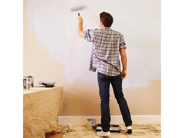 Cotton Twill Polythene Backed Dust Sheet 3.6 X 2.8m 4 Cotton Twill Polythene Backed Dust Sheet 3.6 X 2.8m - Image 2