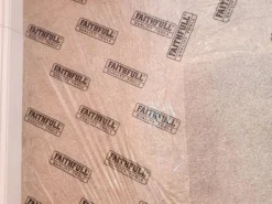 Carpet Protector 600mm X 25m -HomeTool Haven FAITAPECARP INUSE2