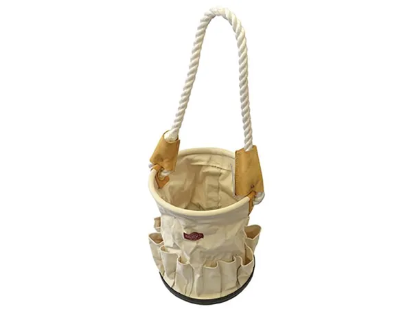 Canvas Tool Bucket With Rope Handle 5 Canvas Tool Bucket With Rope Handle - Image 3