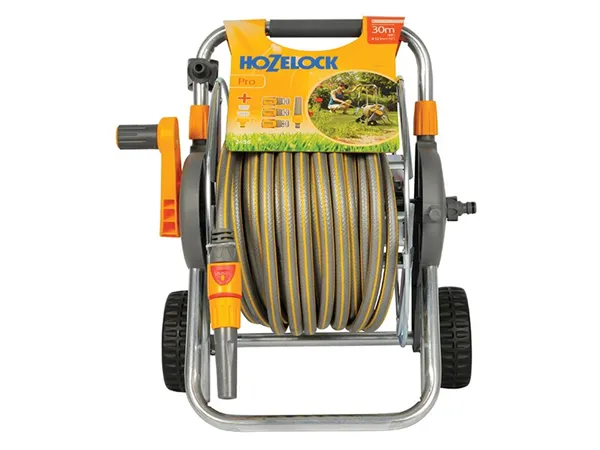 Hozelock 2436 60m Metal Pro Hose Cart & 30m Of 12.5mm Hose 3 Hozelock 2436 60m Metal Pro Hose Cart & 30m Of 12.5mm Hose