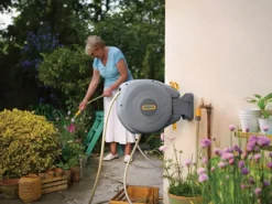 Hozelock 2485 10m AutoReel + 10m Of 10mm Hose -HomeTool Haven HOZ2485 LIFESTYLE1