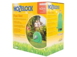 Hozelock 2494 Freestanding 40m Fast Reel + 40m Of 12.5mm Hose
