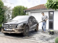 Karcher K 5 Compact Pressure Washer 145 Bar 240V -HomeTool Haven KARK5C INUSE1