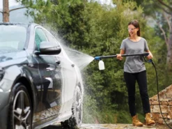 Nilfisk CORE 140 Powercontrol Premium Car Wash Pressure Washer 140 Bar 240V -HomeTool Haven KEW140PCPCW INUSE5