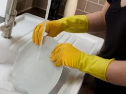 Extra-Life Kitchen Rubber Gloves - Medium (6 Pairs) -HomeTool Haven MGD145407 D