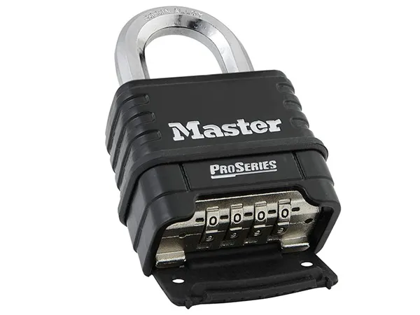 Master Lock ProSeries® Die-Cast Zinc Body 4-Digit 57mm Padlock 3 Master Lock ProSeries® Die-Cast Zinc Body 4-Digit 57mm Padlock