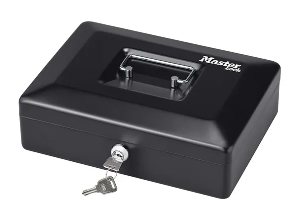 Master Lock Small Cash Box With Keyed Lock 7 Master Lock Small Cash Box With Keyed Lock - Image 5