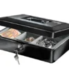 Master Lock Small Cash Box With Keyed Lock 2 Master Lock Small Cash Box With Keyed Lock -HomeTool Haven MLKCB10ML INUSE1