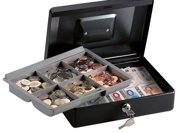 Master Lock Small Cash Box With Keyed Lock 4 Master Lock Small Cash Box With Keyed Lock - Image 2