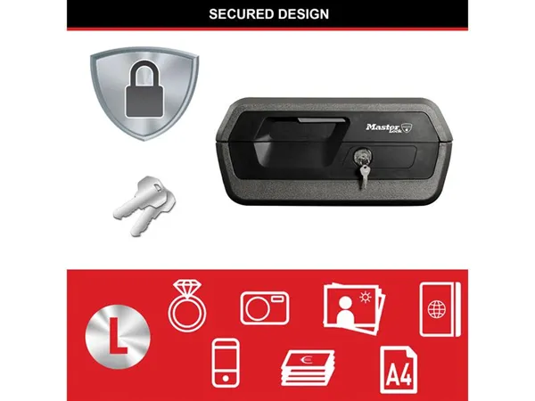 Master Lock Large Key Locking Fire & Water Chest 9 Master Lock Large Key Locking Fire & Water Chest - Image 7