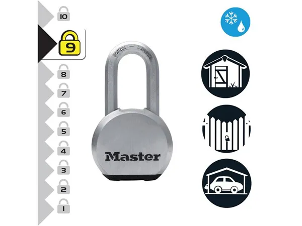 Master Lock Excell™ Chrome Plated 54mm Padlock 3 Master Lock Excell™ Chrome Plated 54mm Padlock