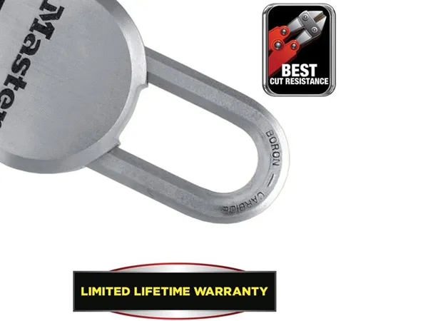 Master Lock Excell™ Chrome Plated 54mm Padlock 4 Master Lock Excell™ Chrome Plated 54mm Padlock - Image 2