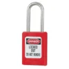 Master Lock Non-Conductive Lockout Padlock -HomeTool Haven MLKS31RED