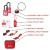 Master Lock General Maintenance Lockout Kit, 11 Piece -HomeTool Haven MLKSMAINTKIT 1