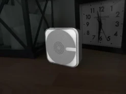 Portable Door Chime With Kinetic Bell Push