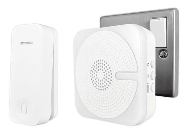 Plug-In Door Chime With Kinetic Bell Push 5 Plug-In Door Chime With Kinetic Bell Push - Image 3