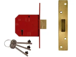 Union 2134E BS 5 Lever Mortice Deadlock
