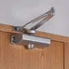 Union CE3F Fixed Size 3 Rack & Pinion Door Closer Silver -HomeTool Haven UNNJCE3F A