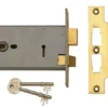 Union 2077 3 Lever Horizontal Mortice Lock