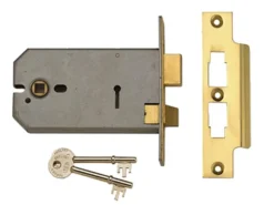 Union 2077 3 Lever Horizontal Mortice Lock