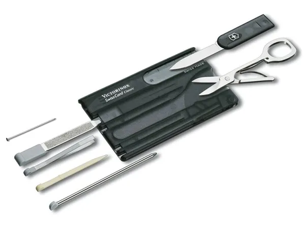 Victorinox SwissCard Translucent Onyx Blister Pack 3 Victorinox SwissCard Translucent Onyx Blister Pack