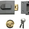 81 Rollerbolt Nightlatch 60mm Backset DMG Finish Box -HomeTool Haven YAL81DMGPB