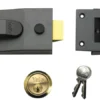 91 Basic Nightlatch 60mm Backset DMG Finish Box -HomeTool Haven YAL91DMGPB