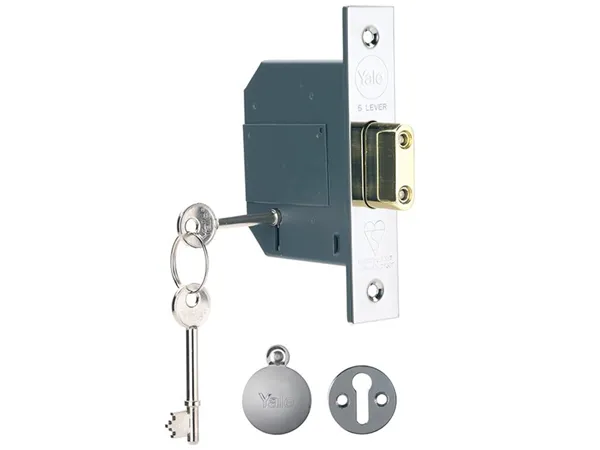 Hi-Security BS 5 Lever Mortice Deadlock 4 Hi-Security BS 5 Lever Mortice Deadlock - Image 2